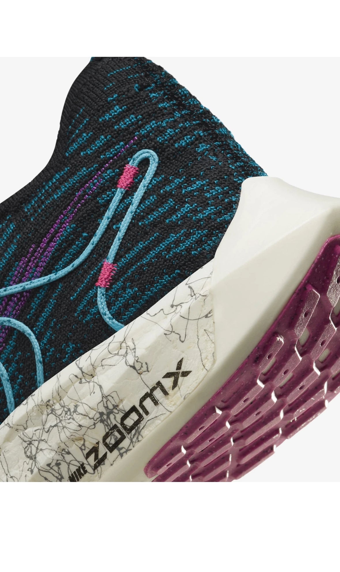 Nike Wmns Pegasus Turbo Next Nature SE ‘Black Fuchsia Dream’ 28.5 MX / 11.5 US