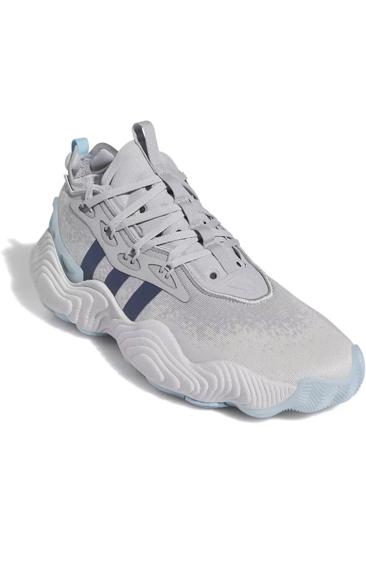 Adidas Trae Young 3 J ‘Grey Preloved Ink’  25 MX / 6.5 US