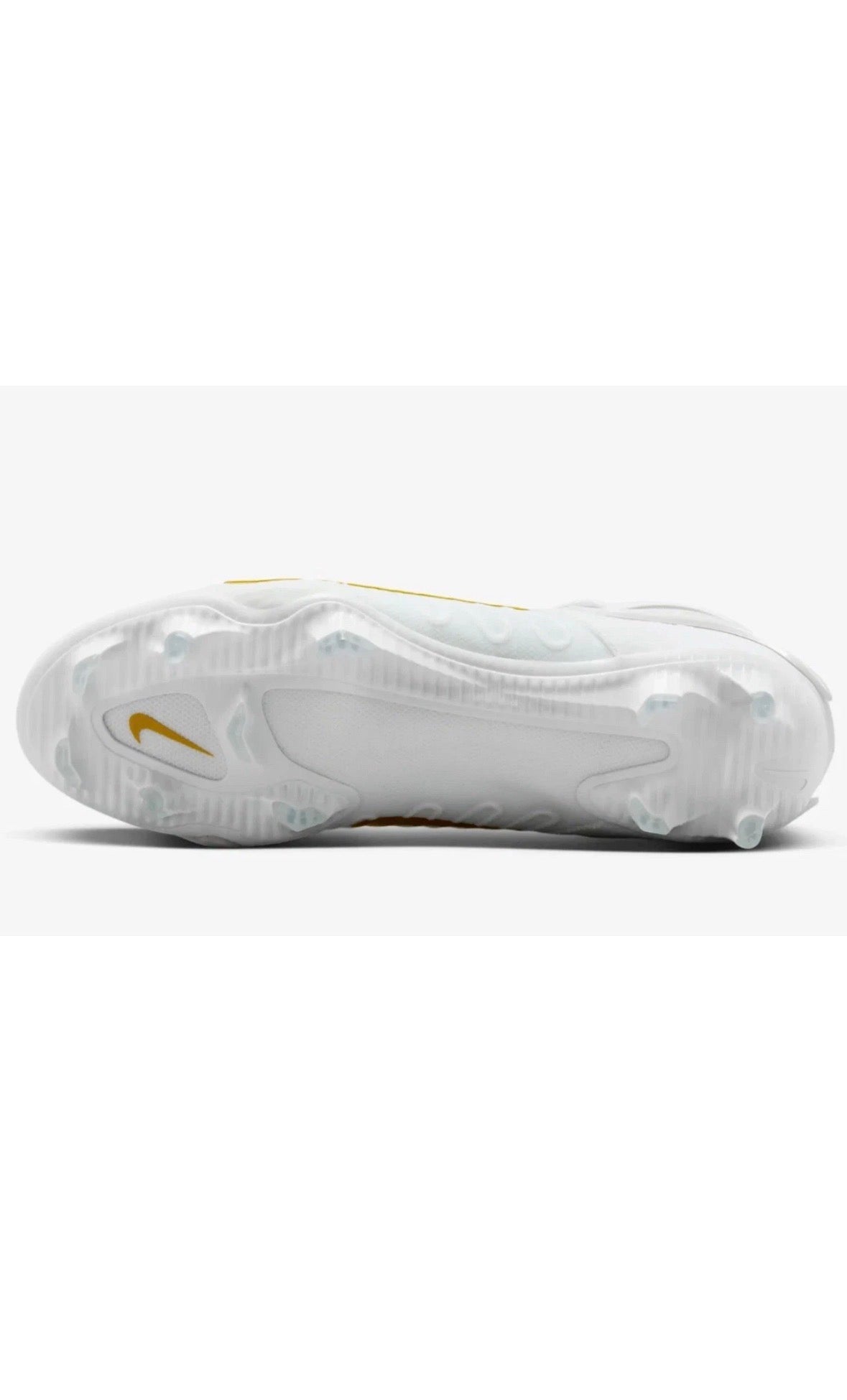Nike Huarache 9 Elite Mid LAX ‘White Metallic Vivid Gold’  27 MX /  9 US