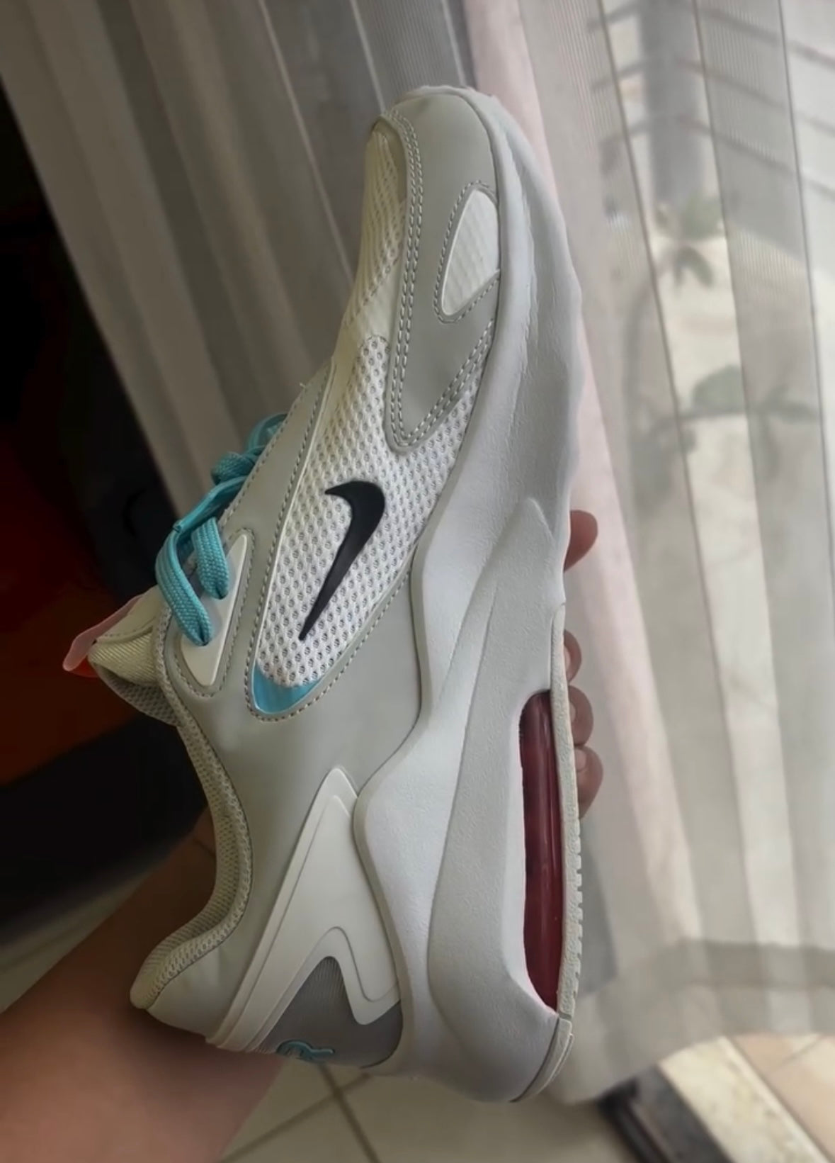 Nike Air Max Bolt ‘white/photon dust/turf orange/ black’ 26.5 MX