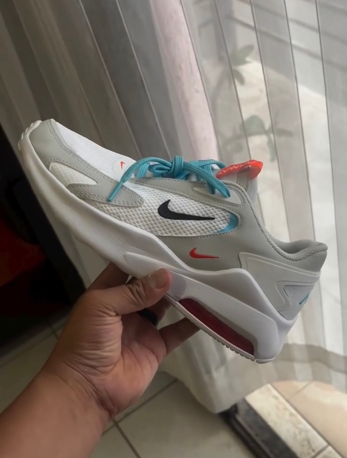Nike Air Max Bolt ‘white/photon dust/turf orange/ black’ 26.5 MX